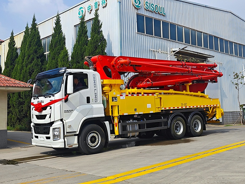 39米泵車五十鈴（三橋）發貨 (1)