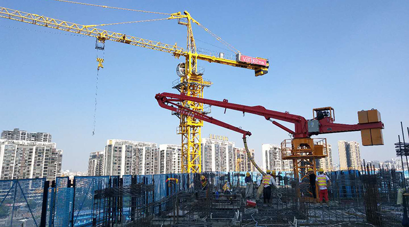 混凝土布料機(jī)筑造高樓-科尼樂集團(tuán)，您正確的選擇